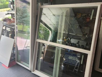5 windows alside amsco picture and single hung sliders