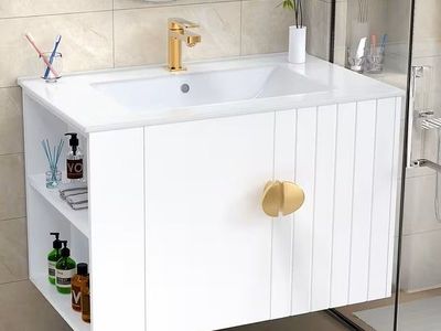 Brand new bathroom vanity – never used, still in original box