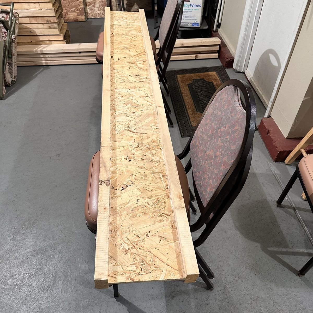 New I-Joist Lumber Floor Frame