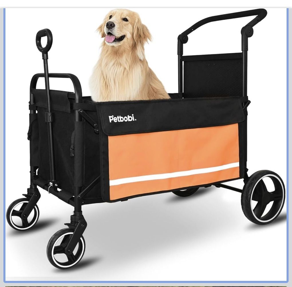 New Dog Wagon/Stroller With Ramp, All Terrain