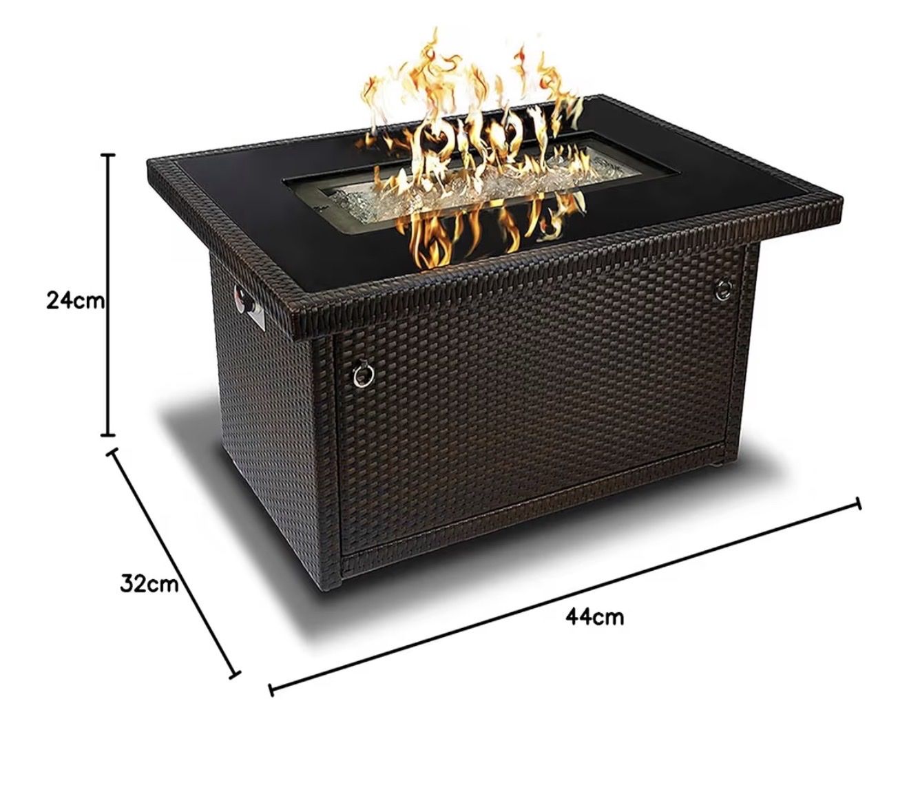 Outdoor Propane Gas Fire Table