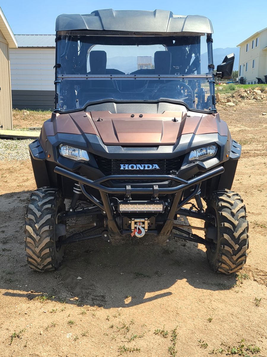 2021 Honda Pioneer 750-4 UTV - 1,120 Miles, Winch, Light Bar, Title in Hand