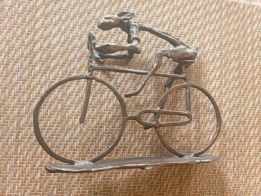 Antique Bike Statues.