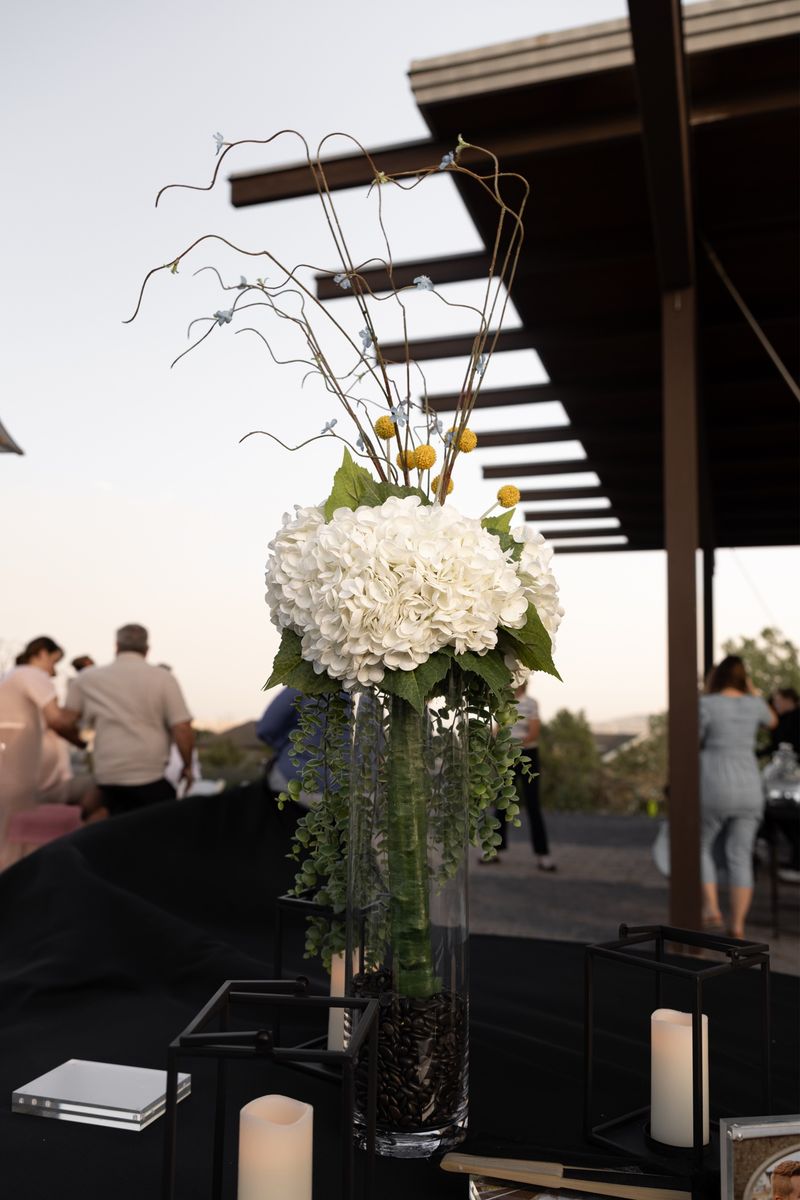 White Hydrangea Wedding Florals Package