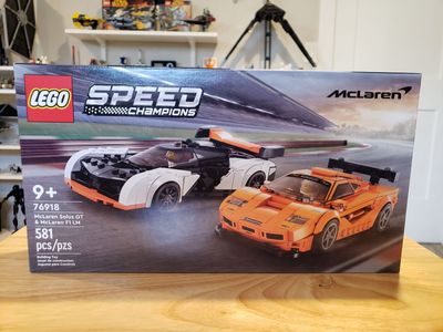 LEGO Speed Champions 76918 McLaren Solus GT & McLaren F1 LM