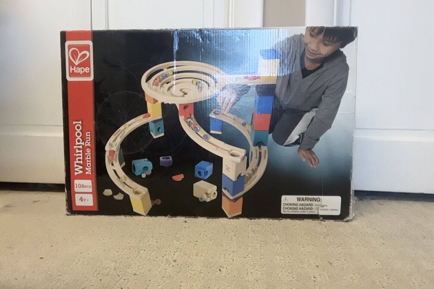Whirlpool Marble Run for kids