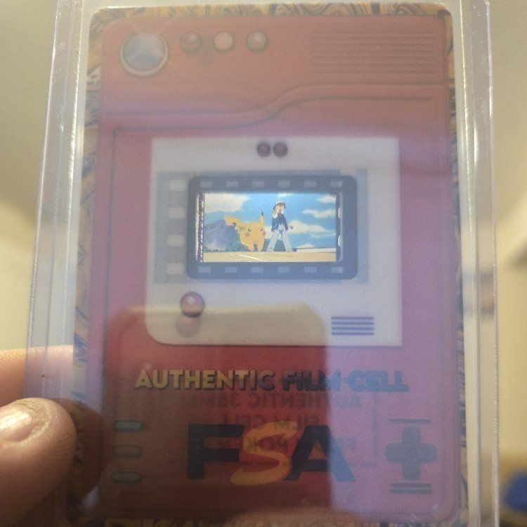 Pokemon film cell