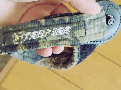 TruFire Archery Bow Release Aid Camo Wrist Strap