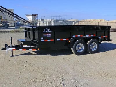 7 x14 Tandem Axle Dump Trailer - Snake River - 14k GVR