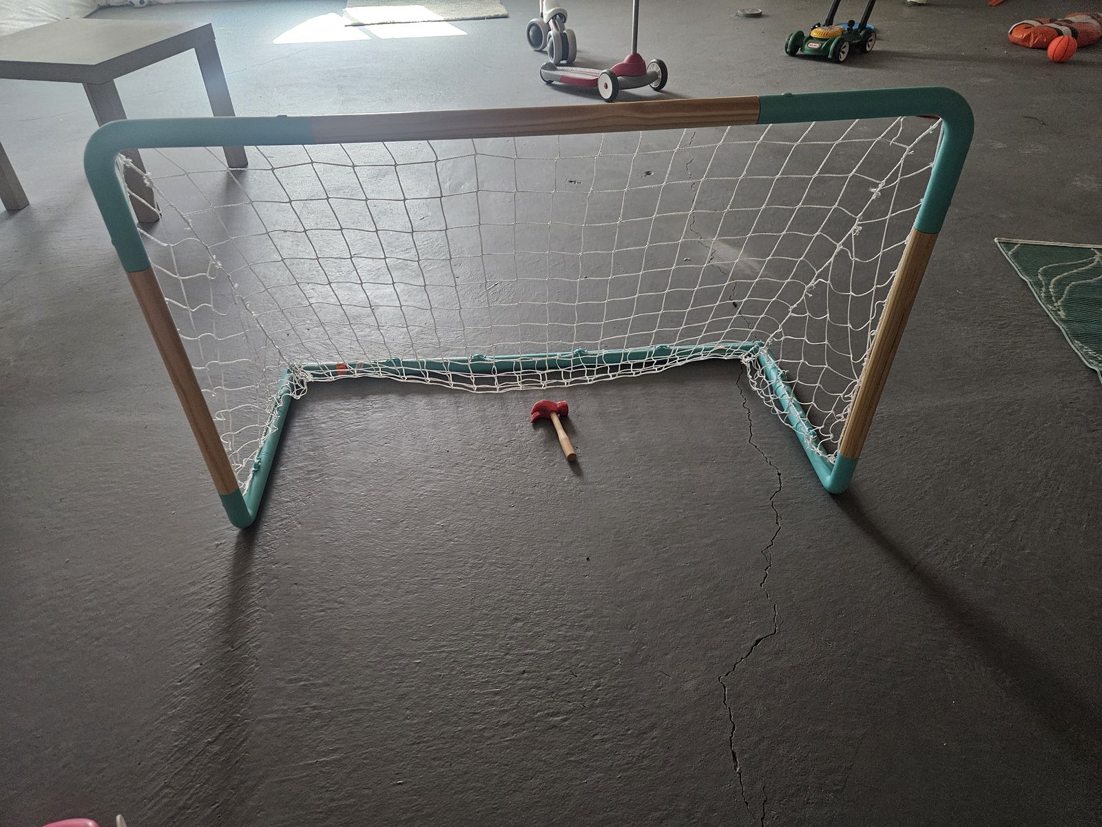 Small goalposts