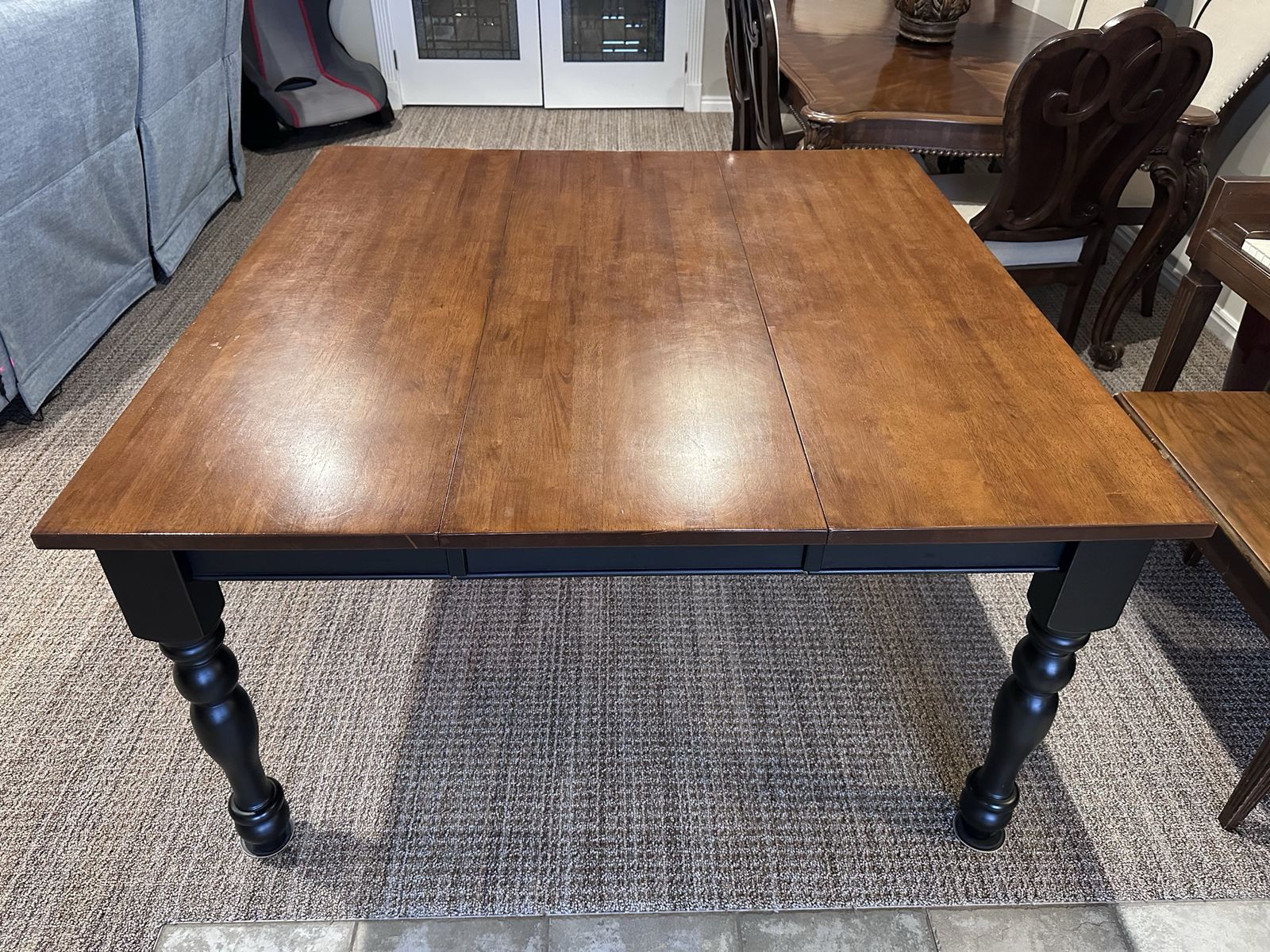 Square Dining Or Game Table Seats 8