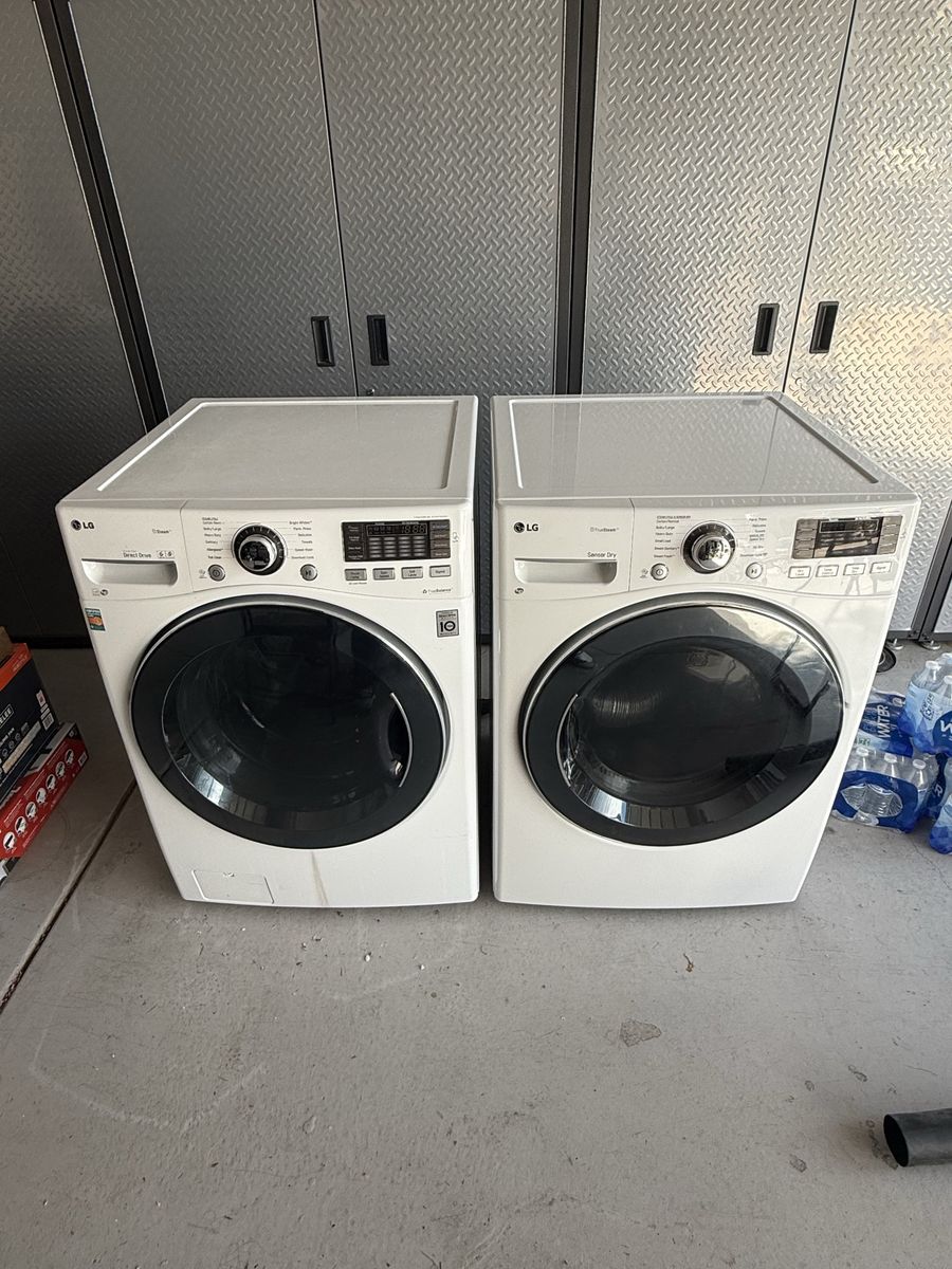 LG High Efficiency Washer and Dryer