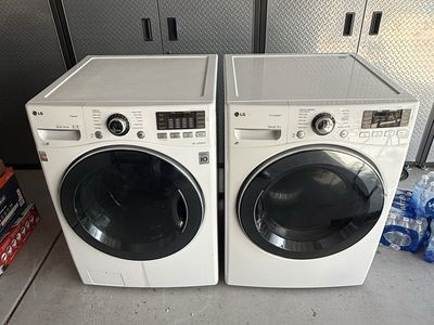 LG High Efficiency Washer and Dryer