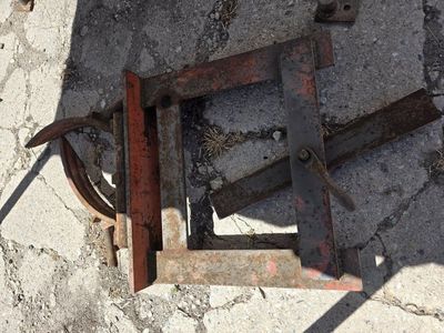 forklift 55 gallon drum gripper