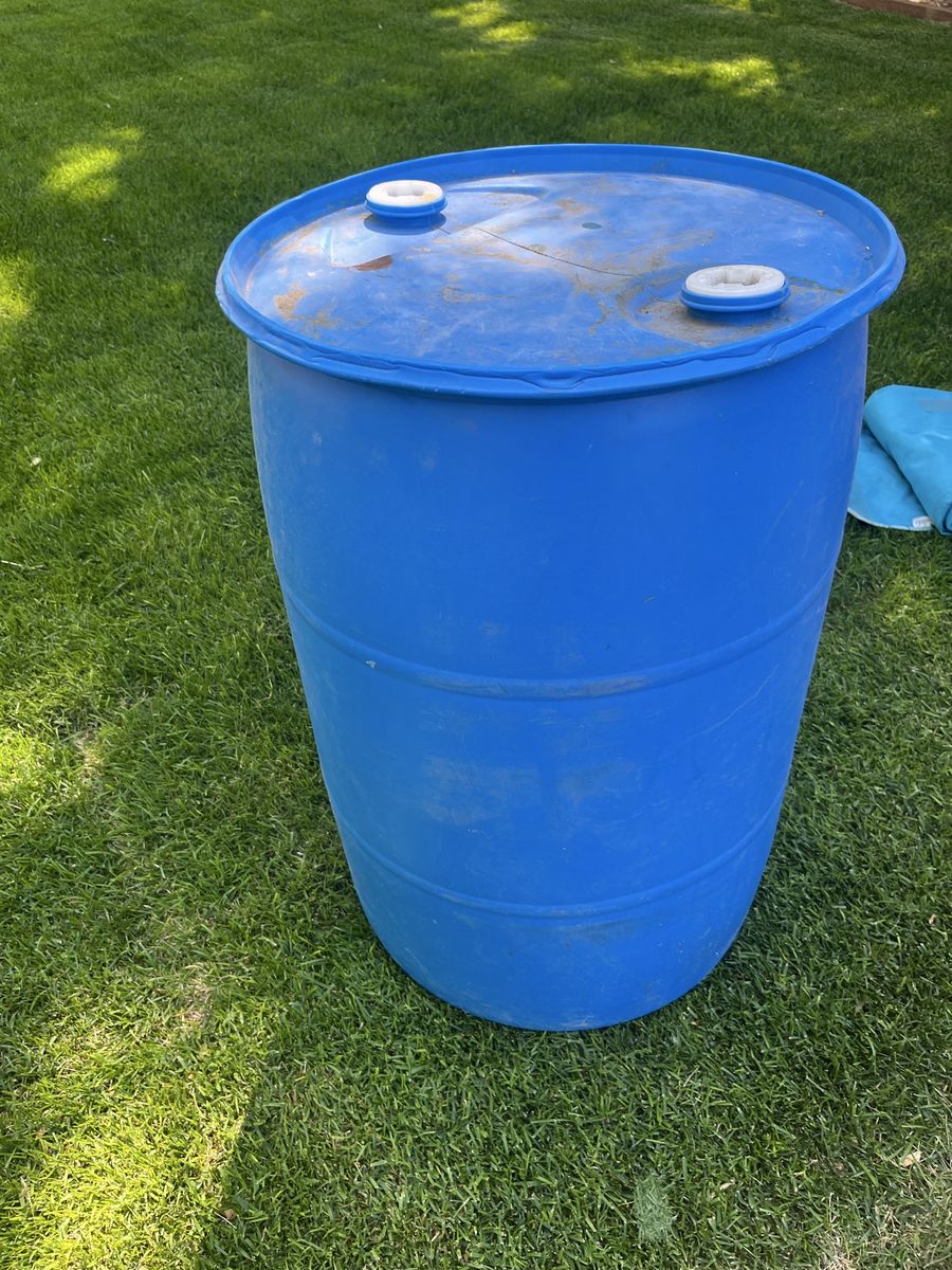 50 gallon water drum $19