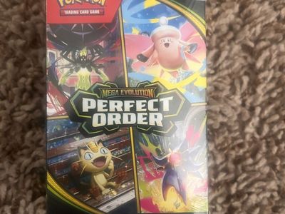 Pokemon TCG Mega Evolution Perfect Order Booster Bundle - Factory Sealed