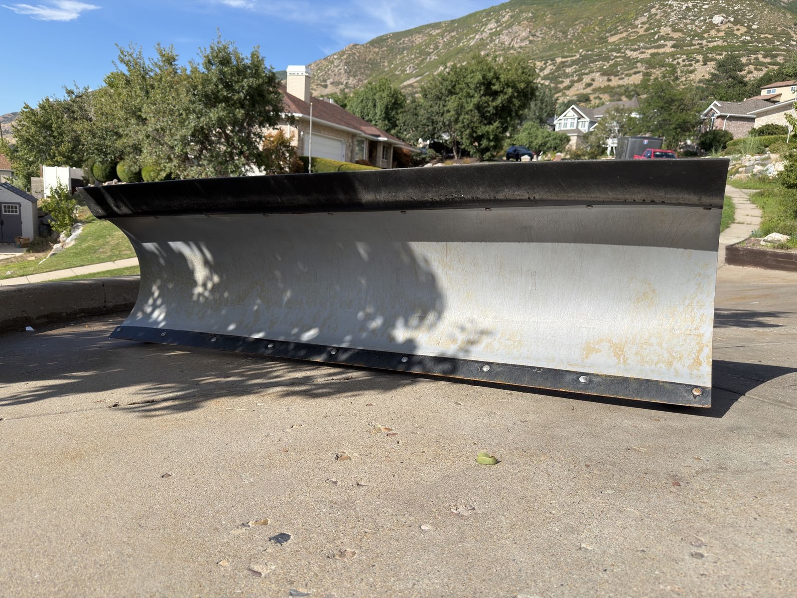 KFI ATV Snow Plow Blade with Mount and Springs - 72”