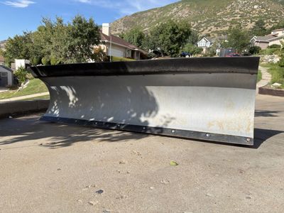 KFI ATV Snow Plow Blade with Mount and Springs - 72”