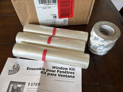 New Duck Brand Window Insulation Kit