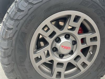 17" TRD Wheels With KO3 Tires LT265/70 R17
