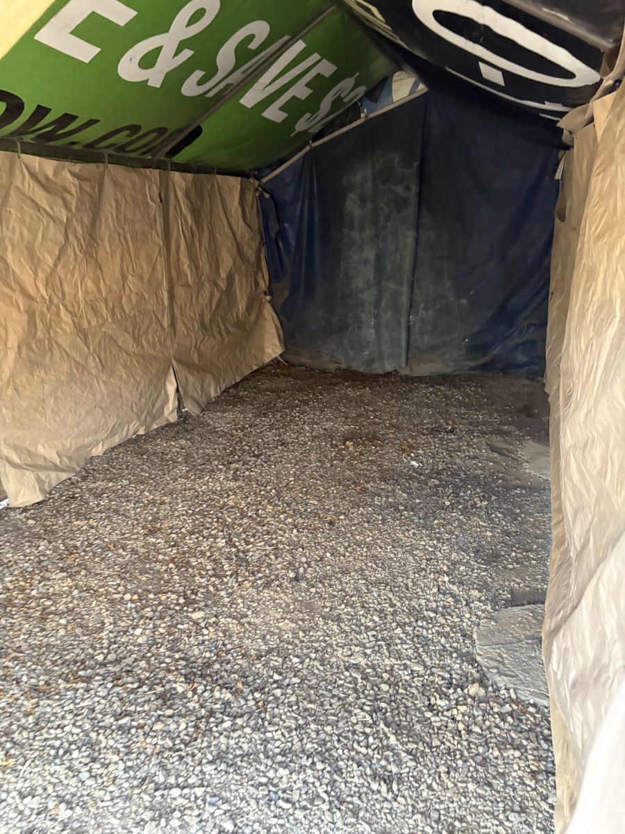 Covered storage