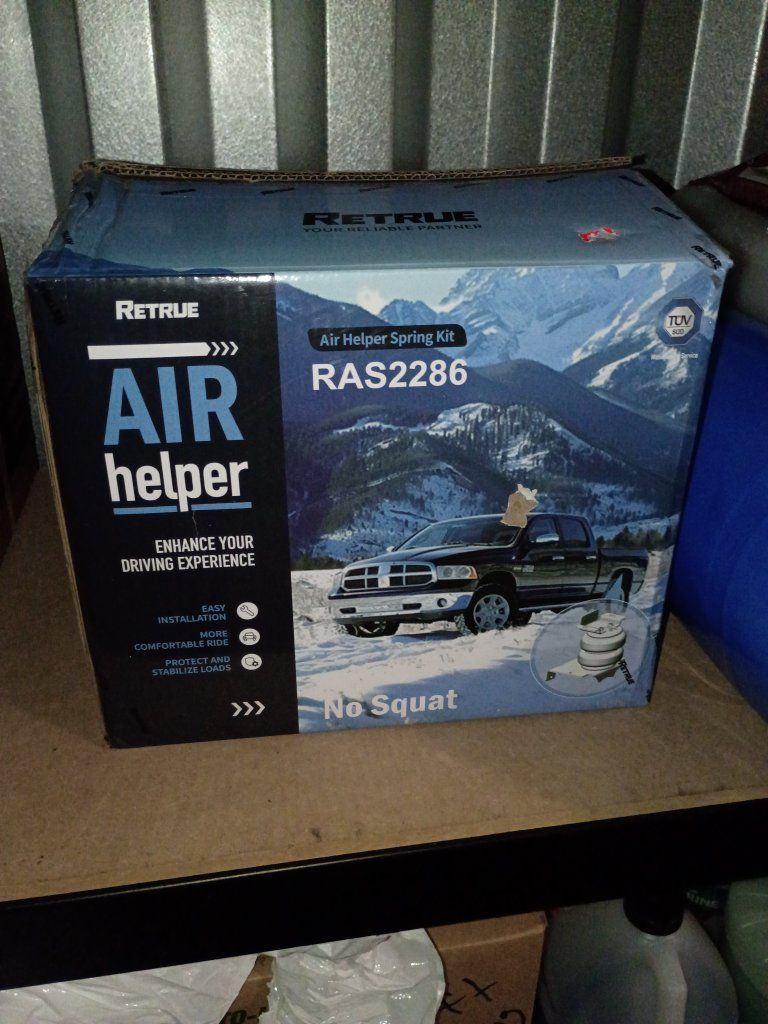 RETRUE RAS2286 Air Helper Spring Kit - Suspension Towing Upgrade