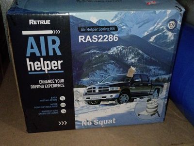 RETRUE RAS2286 Air Helper Spring Kit - Suspension Towing Upgrade