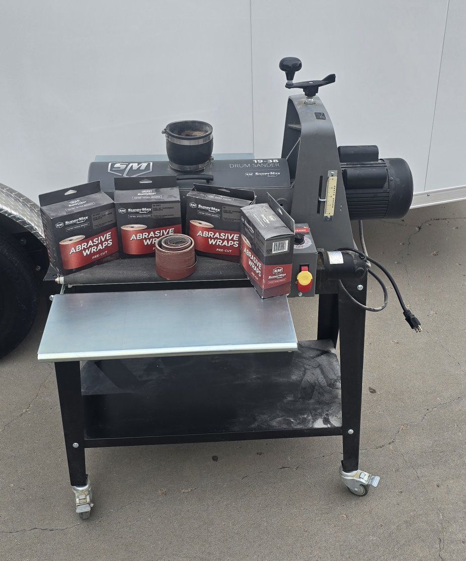 SuperMax 19-38 Drum Sander w/ Stand