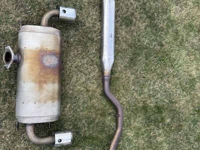 2023 Toyota GR86 Muffler and Pipe