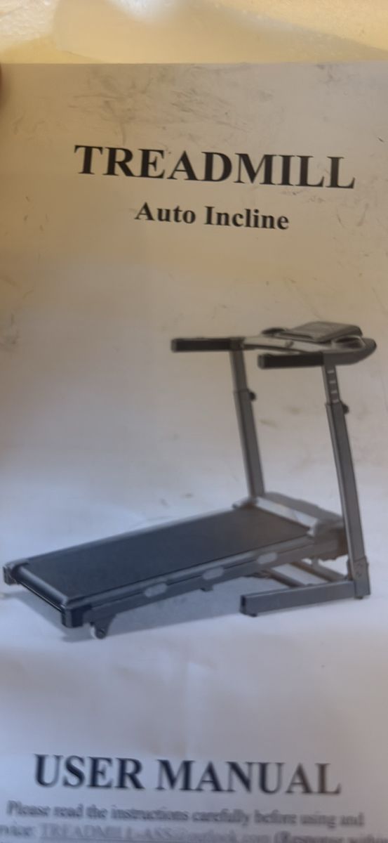 Auto Incline Treadmill - Brand New