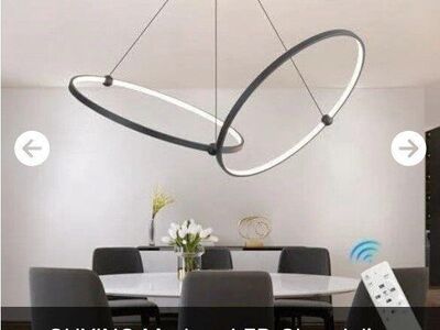 2 ring LED Chandelier (NEW)