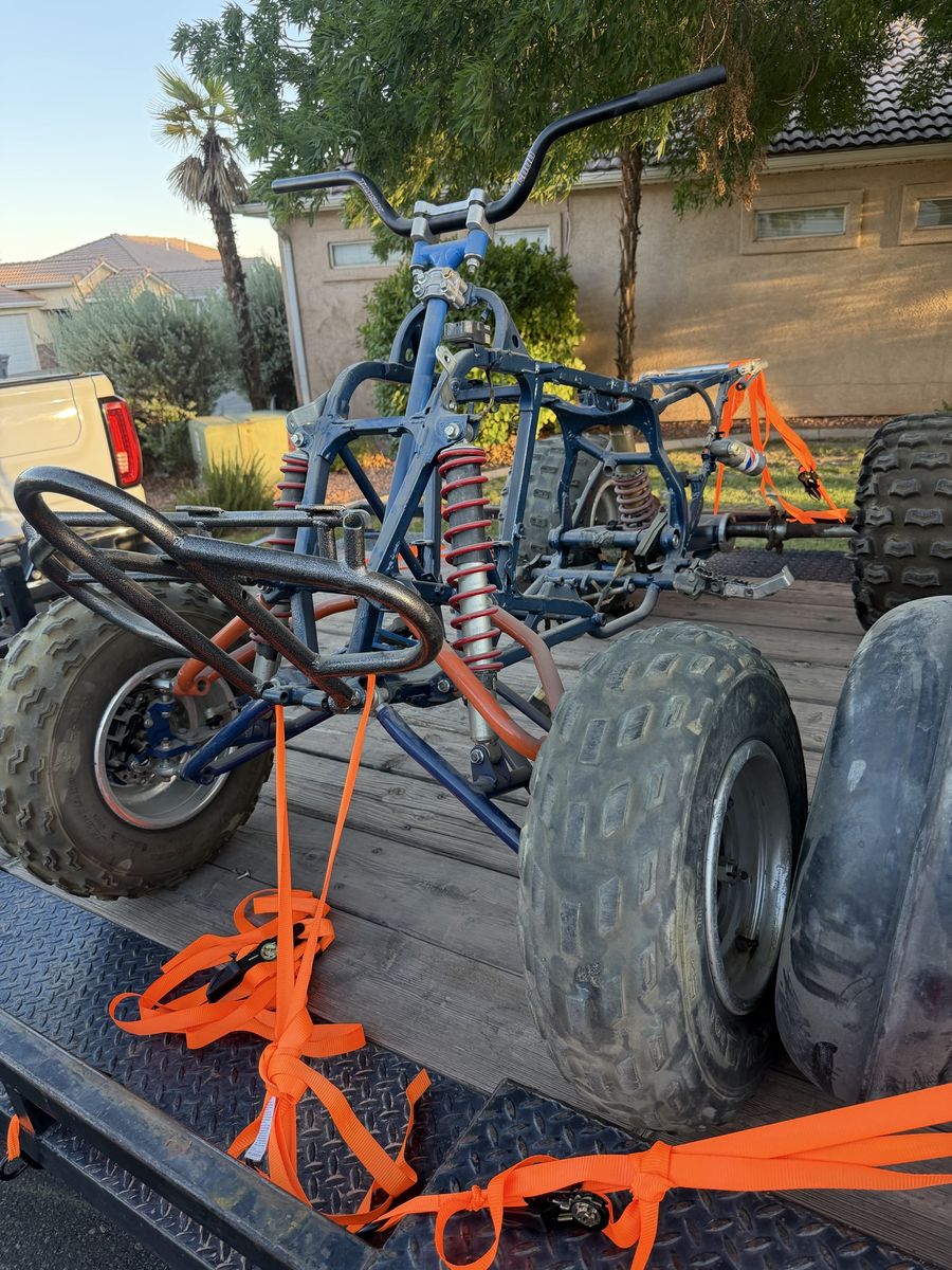 1987 Honda trx 250r rolling chassis. 