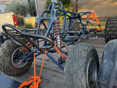 1987 Honda trx 250r rolling chassis.