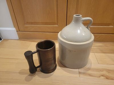 Antique Jug and Mug