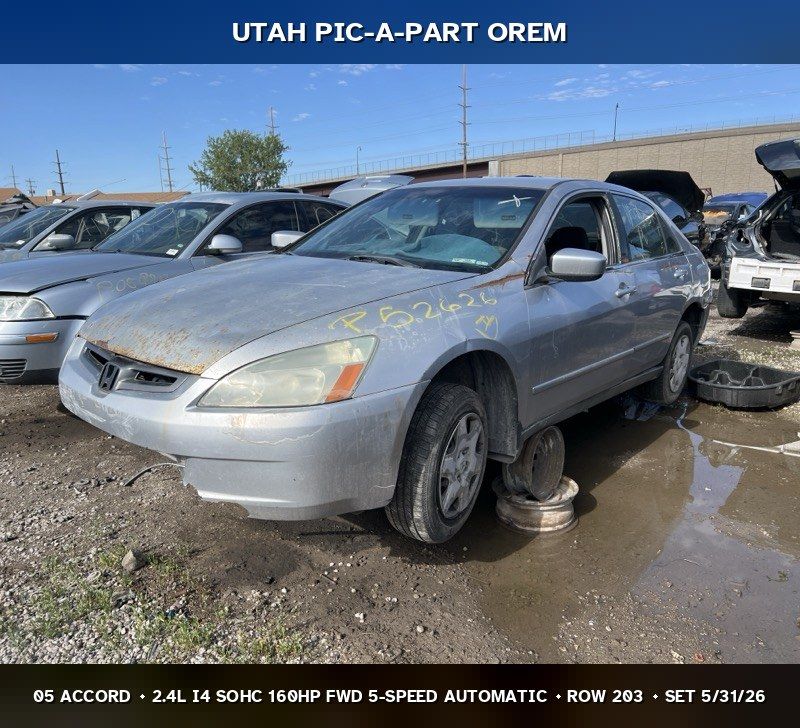 Just In! 2005 Honda Accord Parts - UTPAP Orem