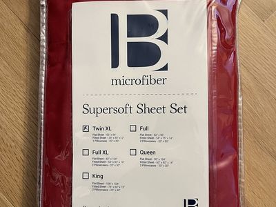 New Twin XL Sheet Set