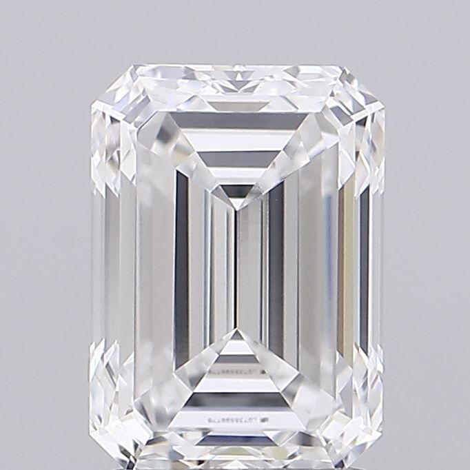 1.86ct D-VS1 certified LGD (Emerald Cut) 