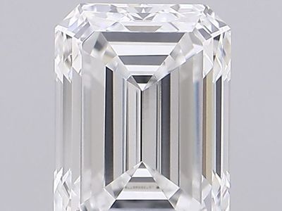 1.86ct D-VS1 certified LGD (Emerald Cut)