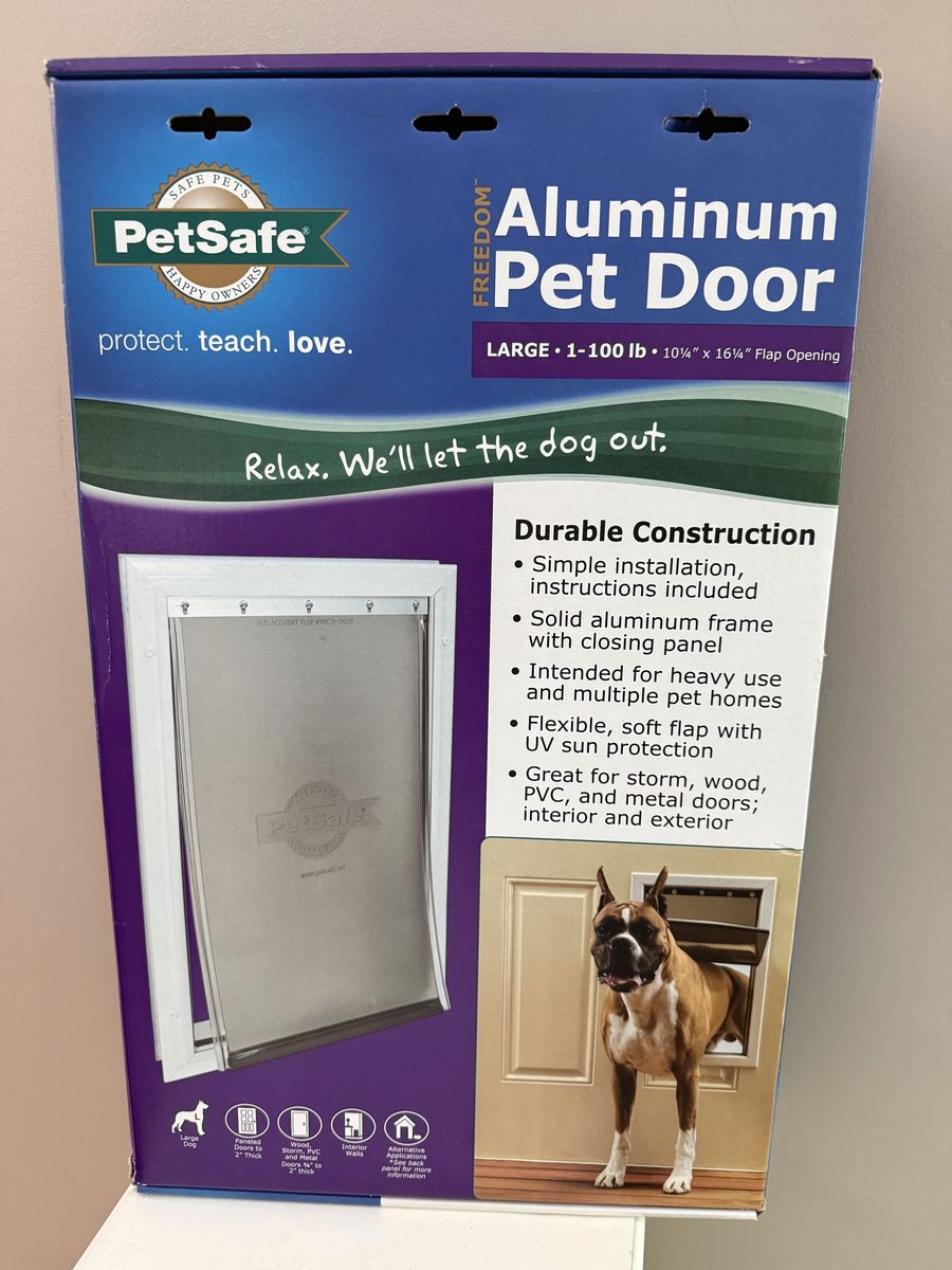PetSafe Freedom Aluminum Pet Door Large