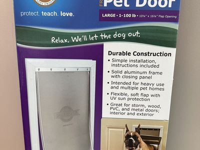 PetSafe Freedom Aluminum Pet Door Large