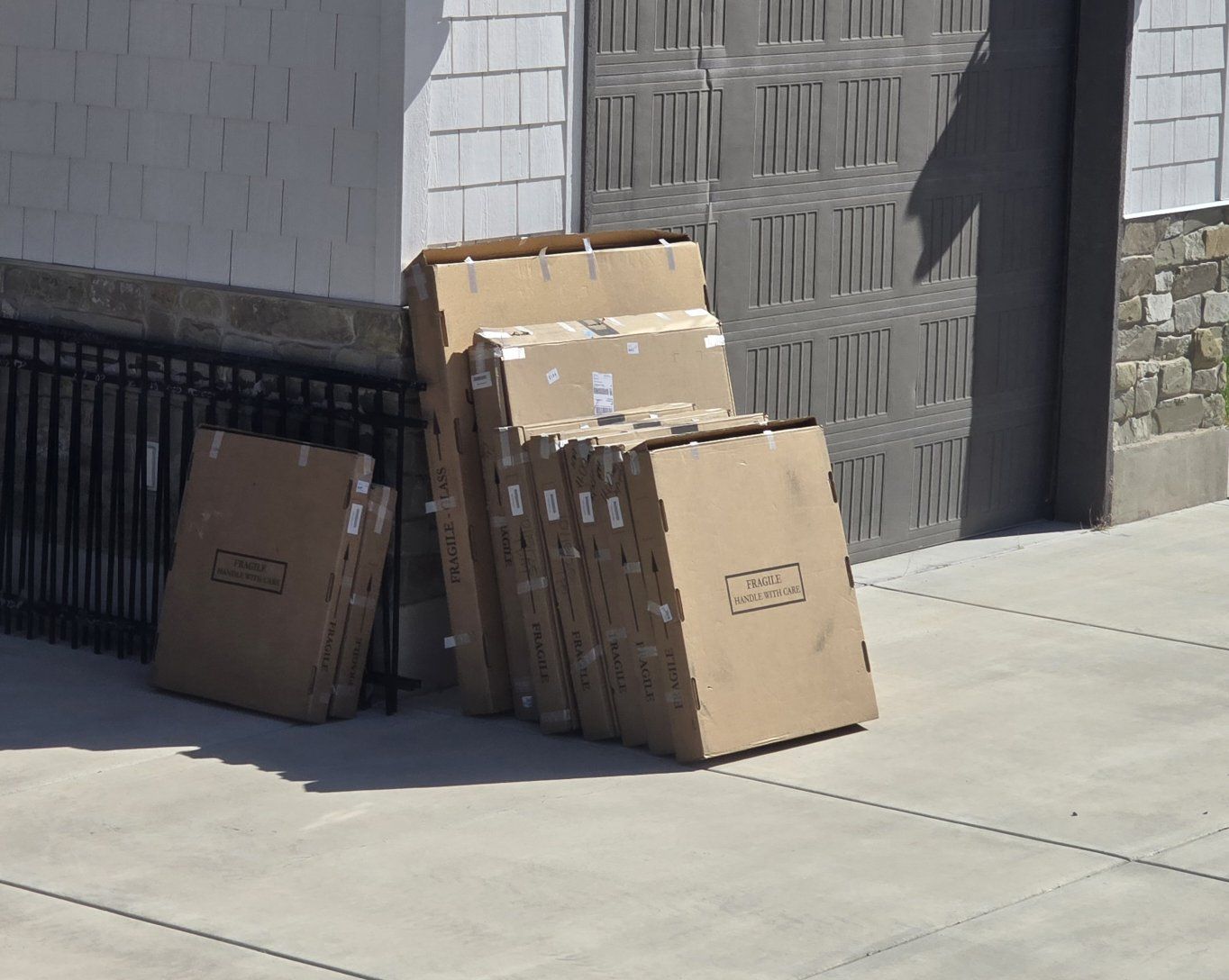 Picture or Painting or Mirror moving and shipping boxes