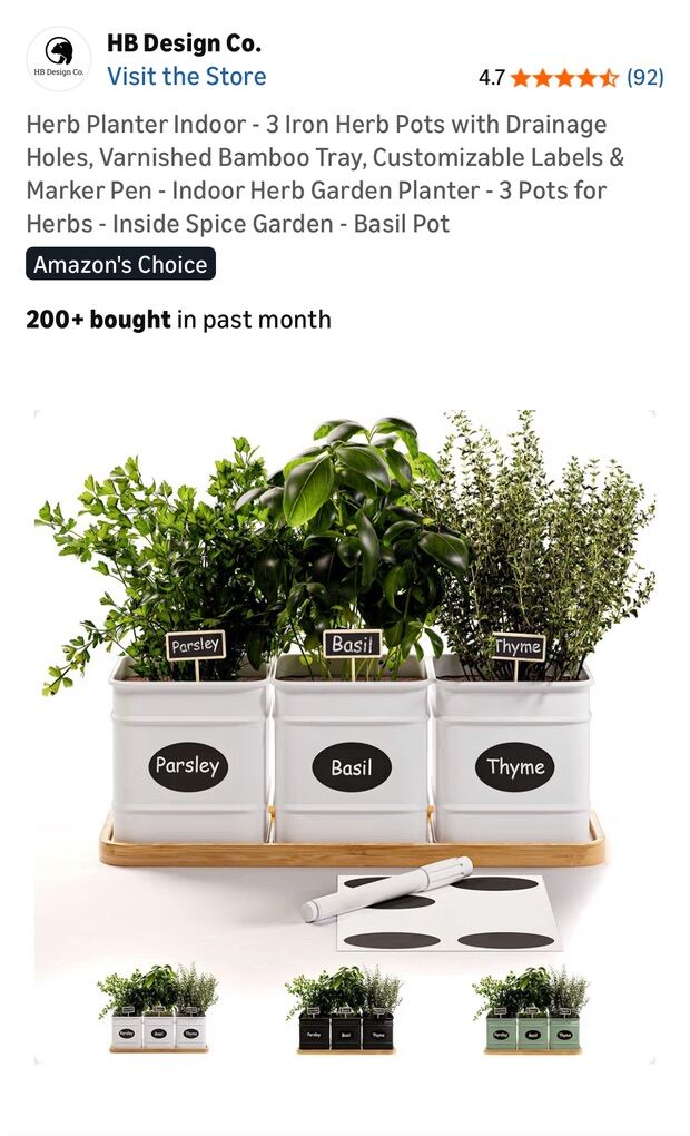 Indoor Herb Planter