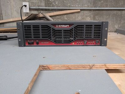 Crown CE1000 amplifier for pa systems