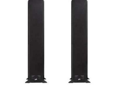 Polk Signature Elite ES60 Floorstanding Tower Speaker - Stunning Black - NEW
