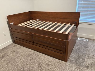 Beautiful West Elm Gemini Captains Bed With Ladder