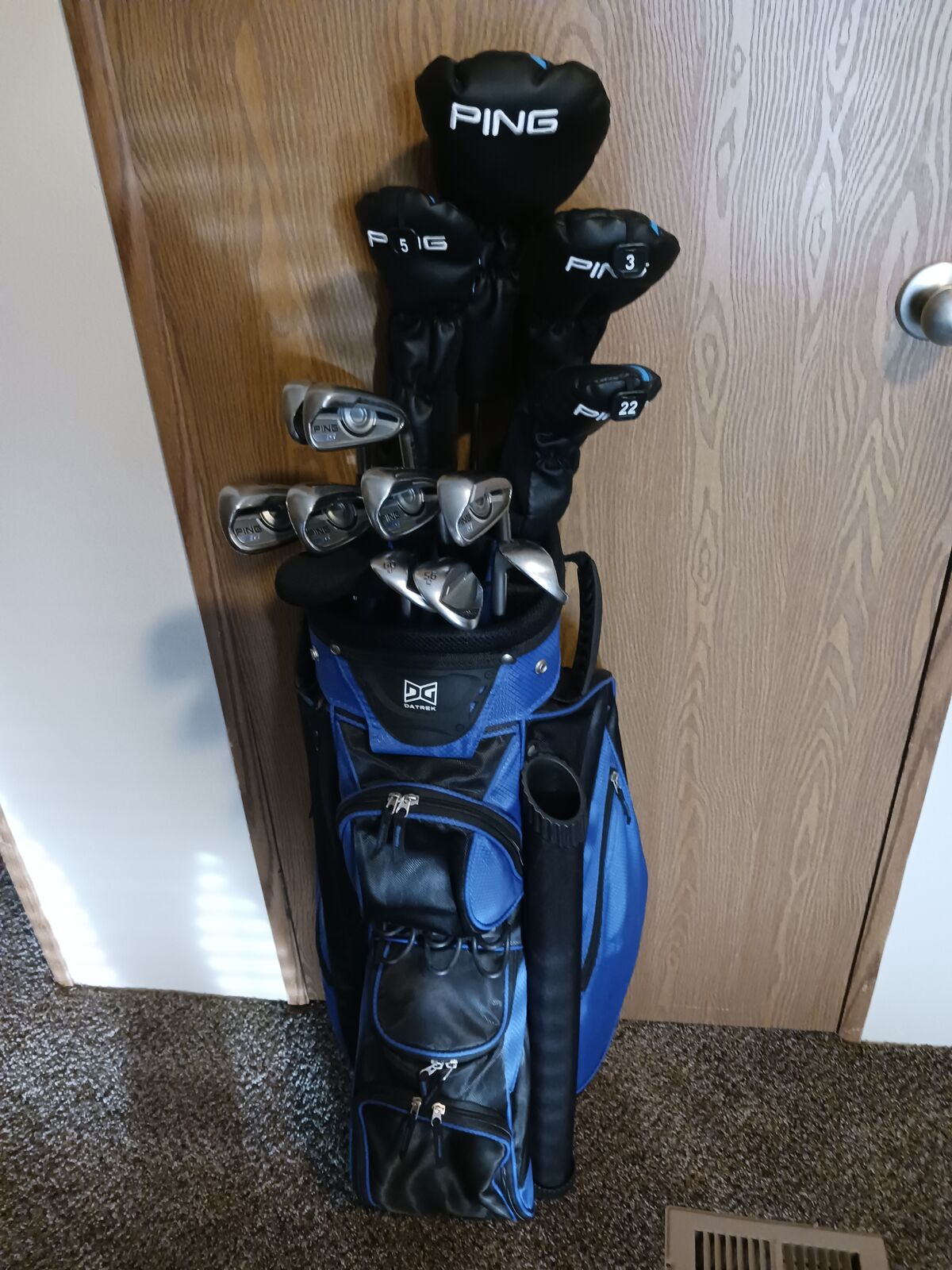 Ping G full golf set black dot