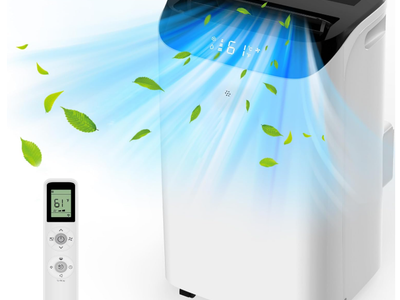 14000 BTU Portable Air Conditioners with Remote Control, 3-in-1 Free Standing Cooling AC Unit with Fan & Dehumidifier