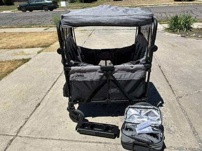 Jewp Wagon- 4 Seats, Canopy, Cooler, Cup holder