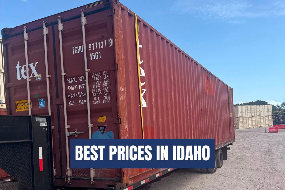 20' Used Shipping Container – Equipment Storage – Ready Today