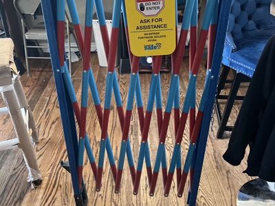 NEW Safety Security Gates Industial Lowes Red Blue